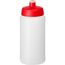 Baseline® Plus 500 ml Flasche mit Sportdeckel (transparent, rot) (Art.-Nr. CA980254)