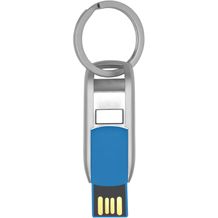 Flip USB Stick (blau, silber) (Art.-Nr. CA982281)