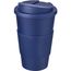 Americano® 350 ml Isolierbecher mit Schutzring & auslaufsicherem Schraubverschluss (blau) (Art.-Nr. CA983587)