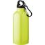 Oregon 400 ml Aluminium Trinkflasche mit Karabinerhaken (neongelb) (Art.-Nr. CA983625)
