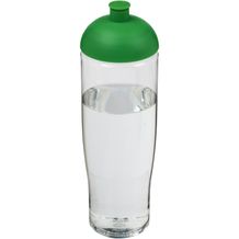 H2O Active® Tempo 700 ml Sportflasche mit Stülpdeckel (transparent, grün) (Art.-Nr. CA985840)