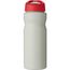 H2O Active® Eco Base 650 ml Sportflasche mit Ausgussdeckel (elfenbeinweiß, rot) (Art.-Nr. CA986802)