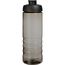 H2O Active® Eco Treble 750 ml Sportflasche mit Stülpdeckel (kohle, schwarz) (Art.-Nr. CA987770)