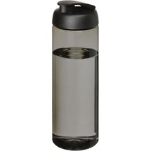 H2O Active® Eco Vibe 850 ml Sportflasche mit Klappdeckel (kohle, schwarz) (Art.-Nr. CA989797)