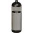 H2O Active® Eco Vibe 850 ml Sportflasche mit Stülpdeckel (kohle, schwarz) (Art.-Nr. CA991023)