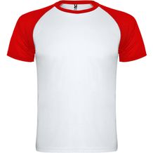 Indianapolis Sport T-Shirt für Kinder (weiss, rot) (Art.-Nr. CA991984)