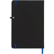 Noir A5 Notizbuch (schwarz / blau) (Art.-Nr. CA994685)