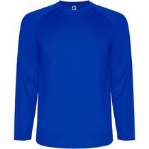 Montecarlo Langarm-Sport-Shirt für Kinder (blau) (Art.-Nr. CA996960)