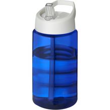 H2O Active® Bop 500 ml Sportflasche mit Ausgussdeckel (blau, weiss) (Art.-Nr. CA998384)