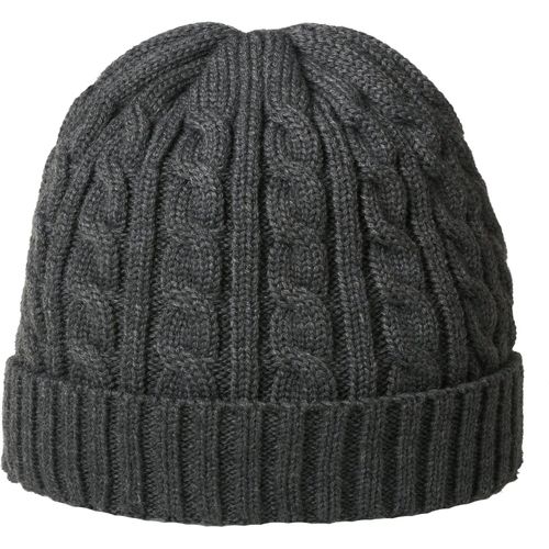 Luxury Cable Hat (Art.-Nr. CA109355) - Mütze mit Umschlag, 100% Akryl, i...