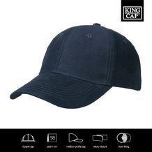 Basic Brushed Cap (marine) (Art.-Nr. CA134244)