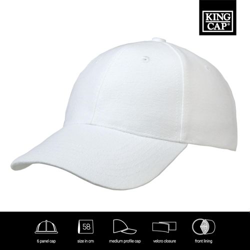 Basic Brushed Cap (Art.-Nr. CA165774) - 6 panel Cap mit Frontfütterung. Mediu...