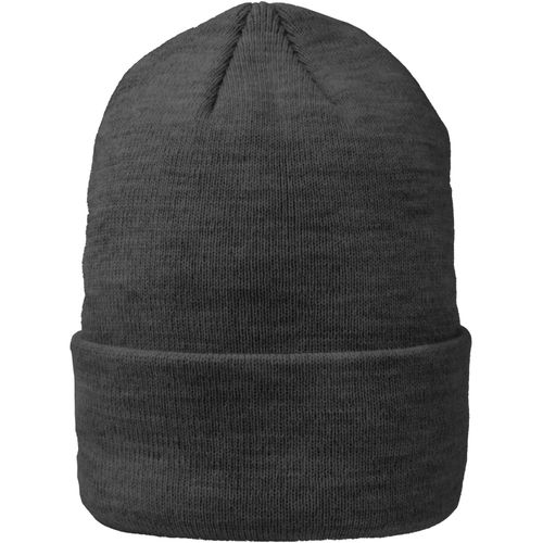Exclusive Melee Hat (Art.-Nr. CA169346) - Gestrickte Melange-Mütze mit breite...