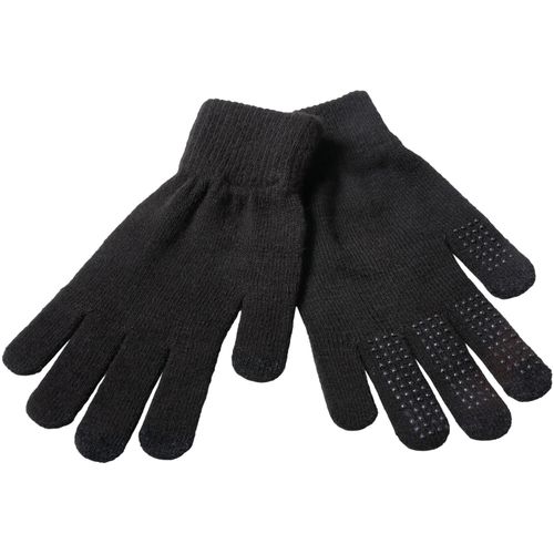 Text Gloves With Dots (Art.-Nr. CA190381) - Handschuhe mit Noppen, 100% Akryl. Onze...