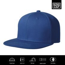 Original Snap Back Flat Visor Cap (königsblau) (Art.-Nr. CA227428)