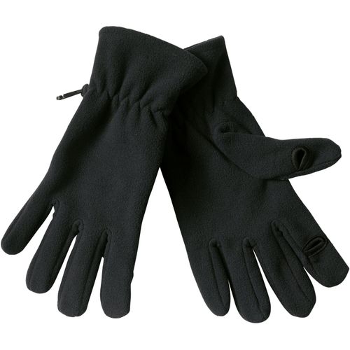Text Gloves (Art.-Nr. CA292167) - Fleece Handschühe mit 2 Finger Öffnung...