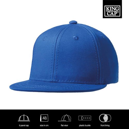 Original Snap Back Flat Visor Baby Cap (Art.-Nr. CA407776) - 6 panel Baby Cap mit Frontfütterung...