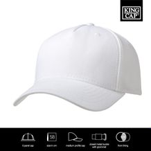 Exclusive Fine Cotton Cap (weiß) (Art.-Nr. CA409186)