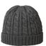 Luxury cable hat (dunkelgrau) (Art.-Nr. CA444227)