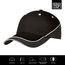 Luxury Cotton/Microfiber Sports Cap (schwarz/anthrazit) (Art.-Nr. CA553248)