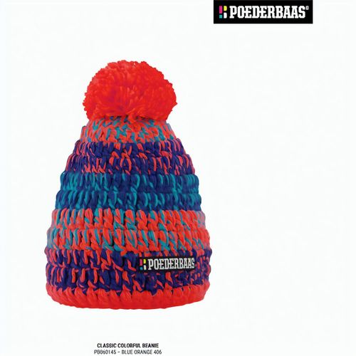 Poederbaas Classic Colorful Beanie (Art.-Nr. CA563194) - Poederbaas Classic Colourful Series...