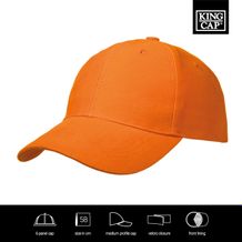 Basic Brushed Cap (orange) (Art.-Nr. CA593960)