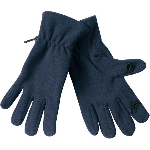 Text Gloves (Art.-Nr. CA781428) - Fleece Handschühe mit 2 Finger Öffnung...