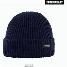 Poederbaas Royal Rib Beanie (marine) (Art.-Nr. CA884834)