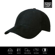 Basic Brushed Cap (Schwarz) (Art.-Nr. CA930203)