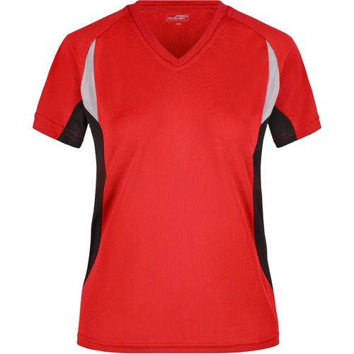 Ladies' Running-T - Atmungsaktives Laufshirt [Gr. M] (Art.-Nr. CA000015) - Feuchtigkeitsregulierend, schnell...