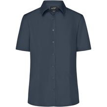 Ladies' Business Shirt Short-Sleeved - Klassisches Shirt aus strapazierfähigem Mischgewebe [Gr. XL] (carbon) (Art.-Nr. CA000356)