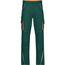 Workwear Pants - Funktionelle Hose im sportlichen Look mit hochwertigen Details [Gr. 28] (dark-green/orange) (Art.-Nr. CA000478)