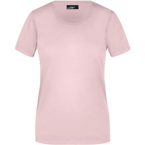 Ladies' Basic-T - Leicht tailliertes T-Shirt aus Single Jersey [Gr. L] (Art.-Nr. CA000531) - Gekämmte, ringgesponnene Baumwolle
Rund...