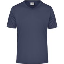 Men's Active-V - Funktions T-Shirt für Freizeit und Sport [Gr. S] (navy) (Art.-Nr. CA000669)