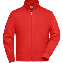 Workwear Sweat Jacket - Sweatjacke mit Stehkragen und Reißverschluss [Gr. XXL] (Art.-Nr. CA001960)
