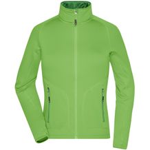 Ladies' Stretchfleece Jacket - Bi-elastische, körperbetonte Jacke im sportlichen Look [Gr. S] (spring-green/green) (Art.-Nr. CA002062)