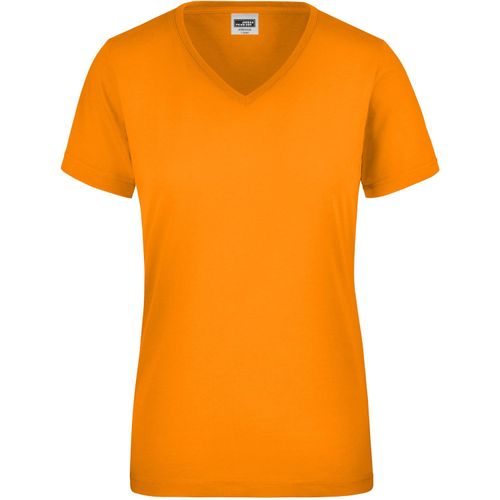 Ladies' Signal Workwear T-Shirt - Strapazierfähiges und pflegeleichtes T-Shirt in Signalfarben [Gr. XXL] (Art.-Nr. CA002681) - Materialmix aus Polyester und Baumwolle
...
