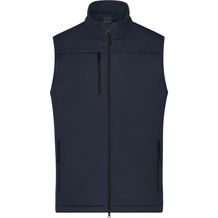 Men's Softshell Vest - Klassische Softshellweste im sportlichen Design aus recyceltem Polyester [Gr. S] (navy) (Art.-Nr. CA002809)