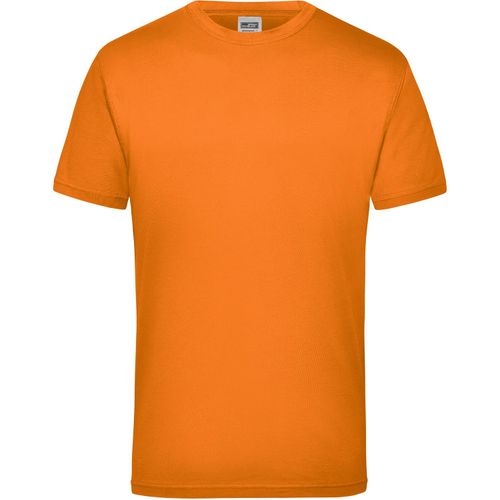 Workwear-T Men - Strapazierfähiges klassisches T-Shirt [Gr. L] (Art.-Nr. CA003268) - Einlaufvorbehandelter hochwertiger...