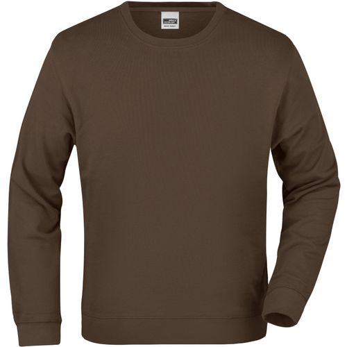 Basic Sweat - Klassisches Sweatshirt aus French-Terry [Gr. 3XL] (Art.-Nr. CA003306) - Innenseite nicht angeraut
Gekämmte...