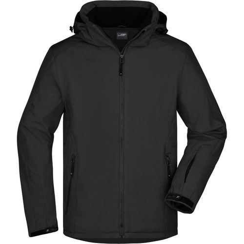 Men's Wintersport Jacket - Elastische, gefütterte Softshelljacke [Gr. S] (Art.-Nr. CA003462) - Wind- und wasserdichtes 3-Lagen Funktion...
