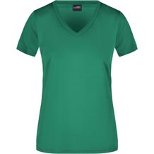 Ladies' Active-V - Funktions T-Shirt für Freizeit und Sport [Gr. XXL] (green) (Art.-Nr. CA003595)