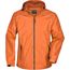 Men's Rain Jacket - Sportliche, funktionale Outdoorjacke [Gr. L] (orange/carbon) (Art.-Nr. CA003850)