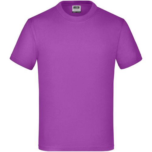 Junior Basic-T - Kinder Komfort-T-Shirt aus hochwertigem Single Jersey [Gr. L] (Art.-Nr. CA004160) - Gekämmte, ringgesponnene Baumwolle
Rund...