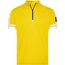 Men's Bike-T Half Zip - Sportives Bike-Shirt [Gr. 3XL] (sun-yellow) (Art.-Nr. CA004456)