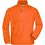 Half-Zip Fleece - Sweatshirt in schwerer Fleece-Qualität [Gr. XL] (orange) (Art.-Nr. CA004943)