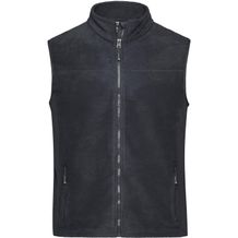 Men's Workwear Fleece Vest - Strapazierfähige Fleeceweste im Materialmix [Gr. 6XL] (carbon/black) (Art.-Nr. CA005665)