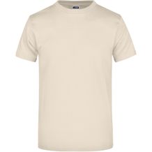 Round-T Heavy (180g/m²) - Komfort-T-Shirt aus strapazierfähigem Single Jersey [Gr. XL] (stone) (Art.-Nr. CA005966)