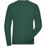 Men's BIO Stretch-Longsleeve Work - Langarm Shirt aus weichem Elastic-Single-Jersey [Gr. M] (dark-green) (Art.-Nr. CA006323)