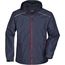 Men's Rain Jacket - Sportliche, funktionale Outdoorjacke [Gr. XL] (navy/red) (Art.-Nr. CA006410)